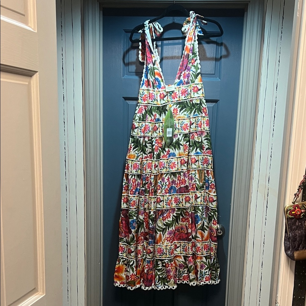 Colorful Floral Maxi Dress